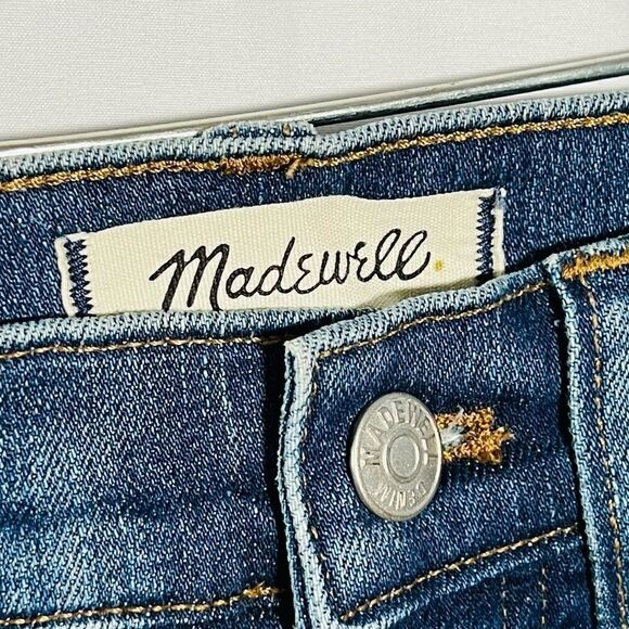 Madewell Slim Straight: Distressed Button Front Edition Jeans 23TL - Picture 2 of 12